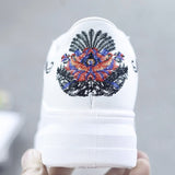 WAWFROK Women Casual Shoes Summer 2018 Embroidered