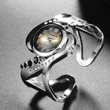 New design women bangle wristwatch quartz crystal luxury