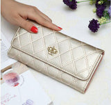 2018 Embroidered Crown New Long Women Wallet