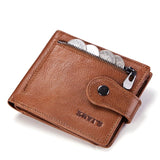 KAVIS Rfid Wallet Men Coin Purse Male Clutch