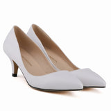 Women classic 6cm thin heels pointed toe party