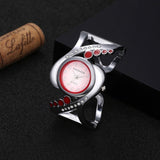 New design women bangle wristwatch quartz crystal luxury