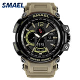 NEW Men Military Watch Waterproof 50M S Shock Resitant