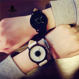 Hot fashion creative watches women men quartz-watch