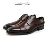 GRIMENTIN formal business men shoes genuine leather 2018
