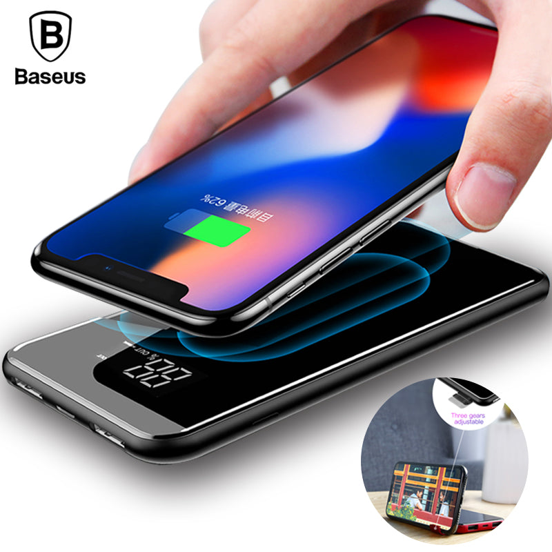 Baseus 8000mAh QI Wireless Charger Power Bank