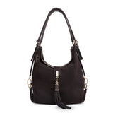 Nico Louise Women Real Split Suede Leather Shoulder Bag