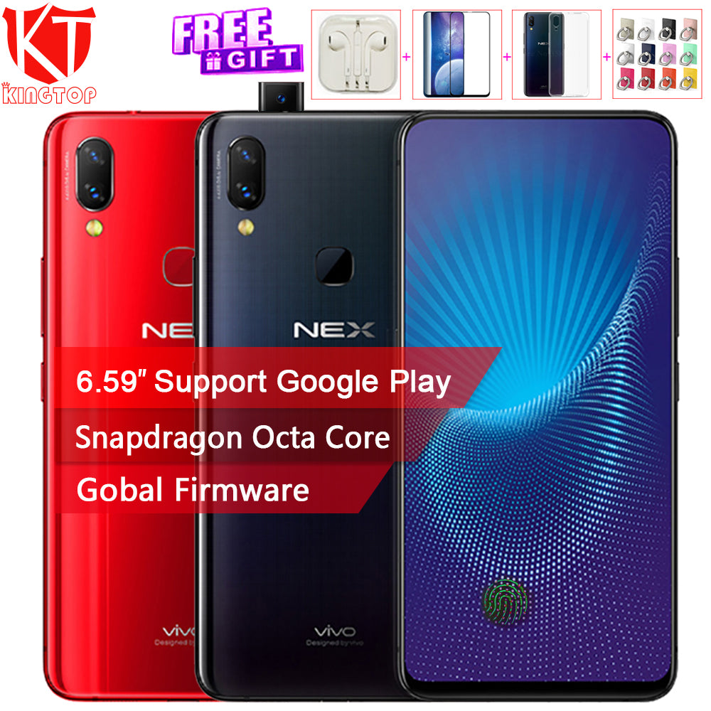 2018 New VIVO NEX Mobile Phone 6/8GB RAM 128/256GB ROM
