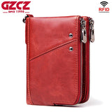 GZCZ 2018 Fashion Women Wallet Genuine Leather