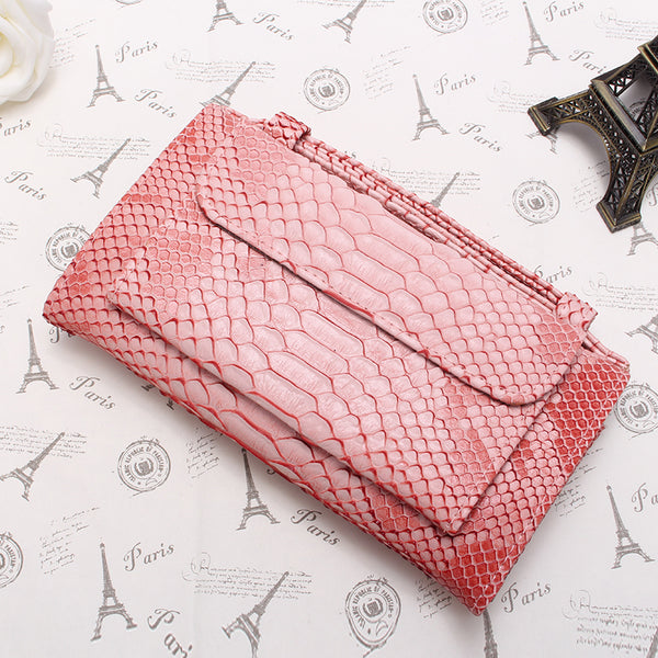 2018 Fashion Women Snake Clutch Wallets Alligator