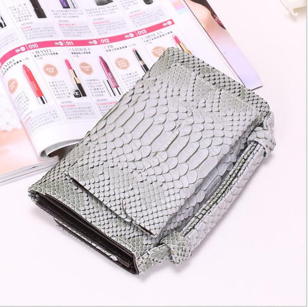 2018 Fashion Women Snake Clutch Wallets Alligator