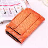 2018 Fashion Women Snake Clutch Wallets Alligator